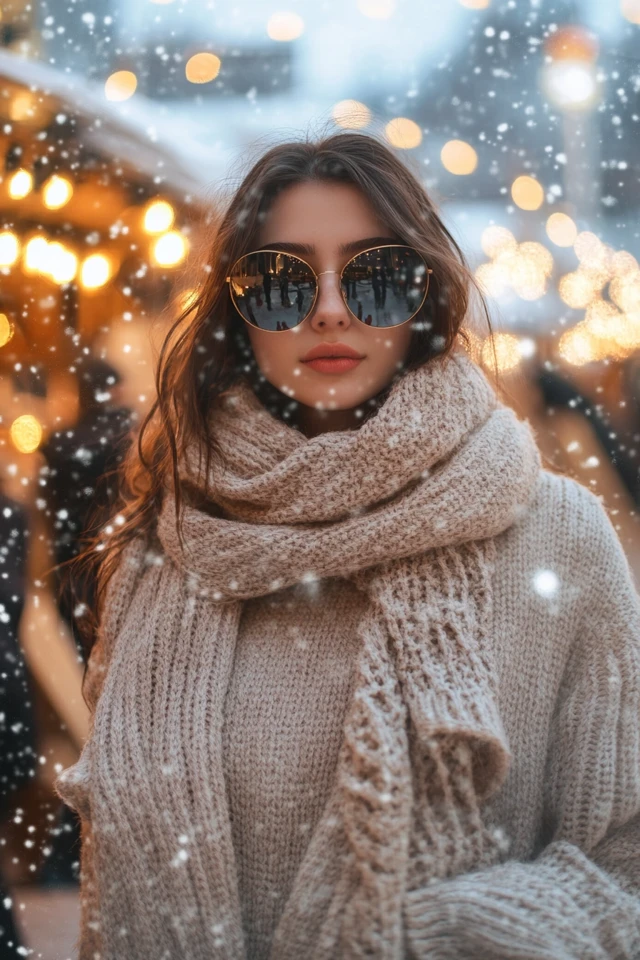 Warm Scarf Dresses for Winter Festivals: Cozy Elegance Meets Practical Style