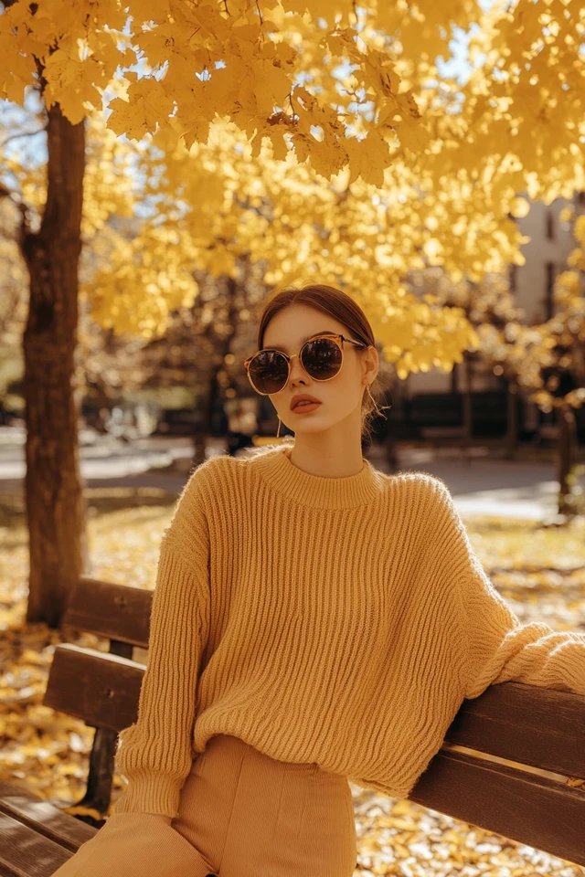 Matching Knit Sets for Fall Weekend Comfort