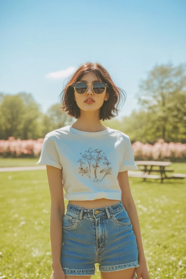 The Classic Denim Mini Skirt for Youthful Looks