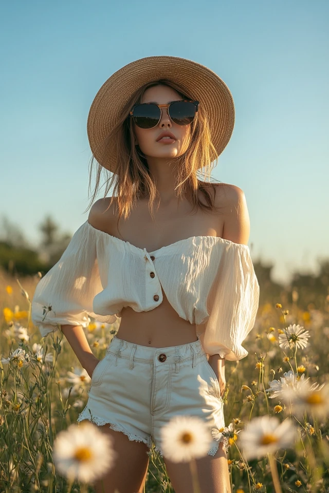 Breezy Cotton Blouses for Warm Dry Weather