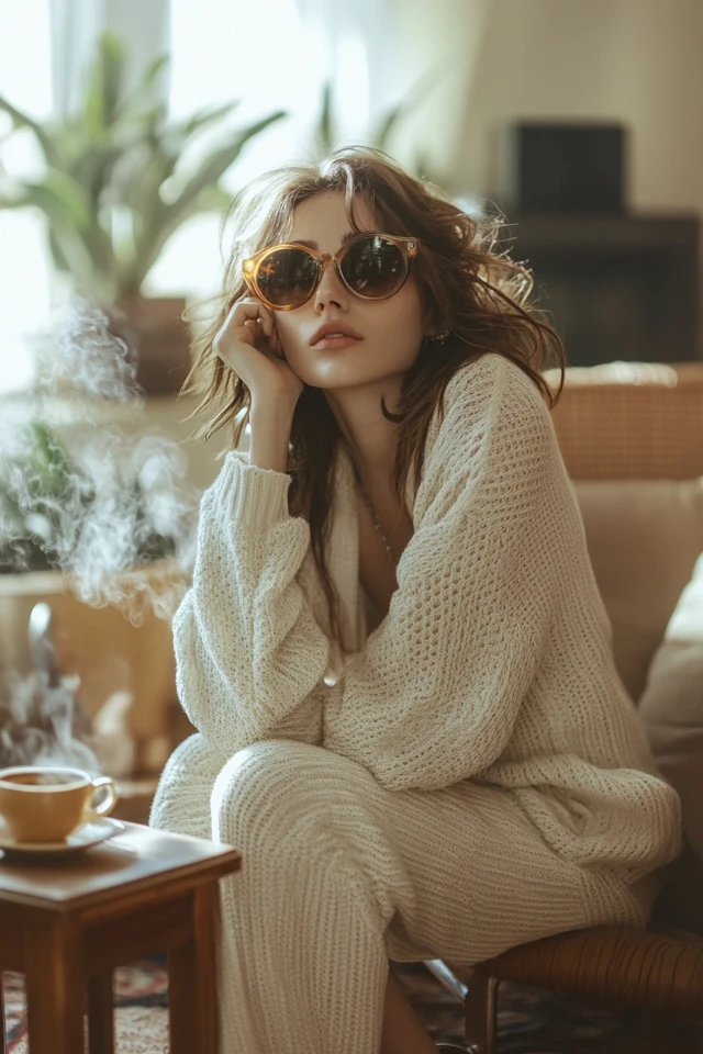 Comfortable Lounge Pants for Overcast Days Indoors